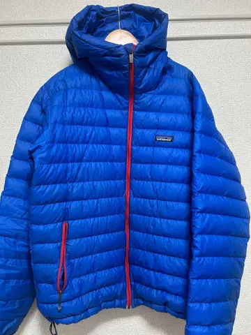 patagonia 다운 스웨터 후디 블루