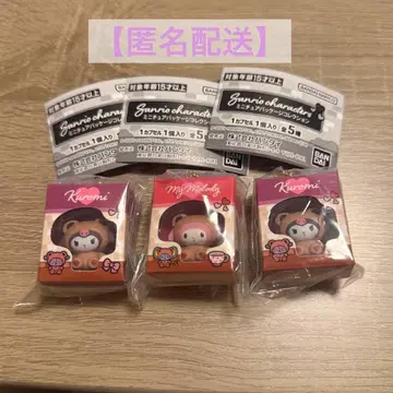 산리오 캐릭터즈 미니어처 패키지 컬렉션 쿠로미 마이멜로디