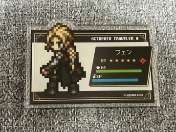 옥토패스 트래블러 0 아크릴 플레이트 배지 펜