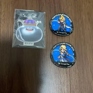 도쿄 게임쇼 TGS2025 DQ 메탈킹 FF 클라우드 스티커