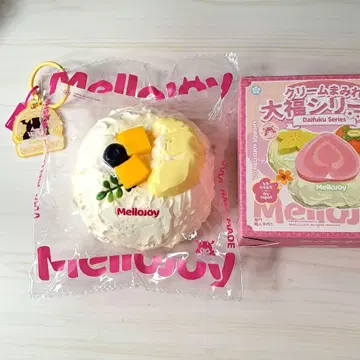 Mellojoy 크림 범벅 대만 망고 두리안 쫀득쫀득 스퀴즈