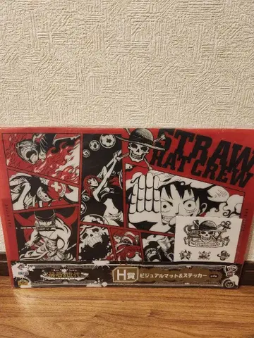 원피스 제일복권 묶음 판매 H상 J상 비주얼 매트 색지