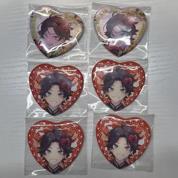 사에구사 아키나 준 브라이드 캔뱃지 6개 니지산지