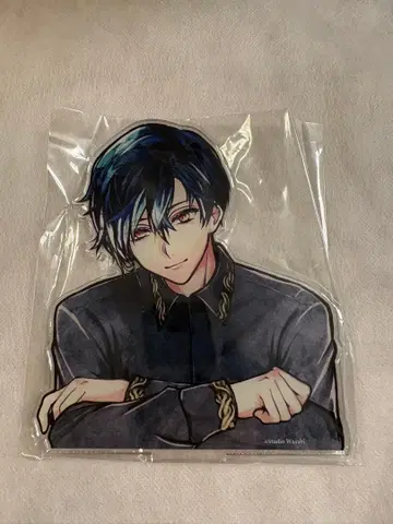 악마성 고양이 쿠라스 아크릴 스탠드 함께 취침 ver. 하울레스