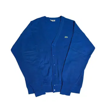 CHEMISE LACOSTE 70-80년대 아크릴 가디건 구제 의류