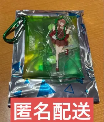 프로세카 스시로 콜라보 하나사토 미노리 멀티 파우치 덤 세카라이 캔뱃지