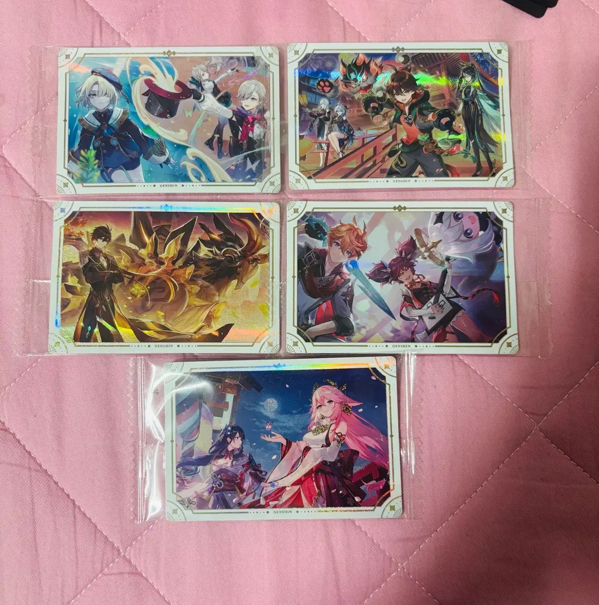 Genshin Impact cards bulk sell