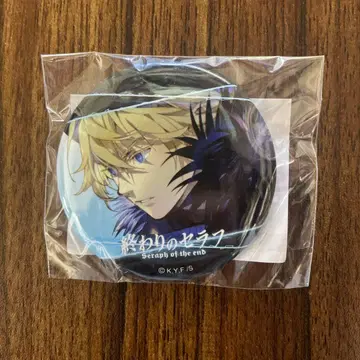 종말의 세라프 복권 타임 F상 캔뱃지 [햐쿠야 미카엘라]