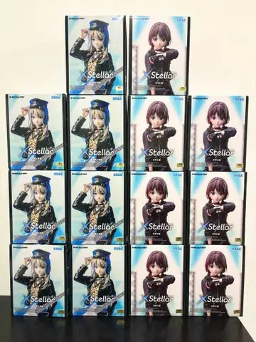 걸즈밴드 클라이 카와라기 모모카 이세리 니나 피규어 총 14체