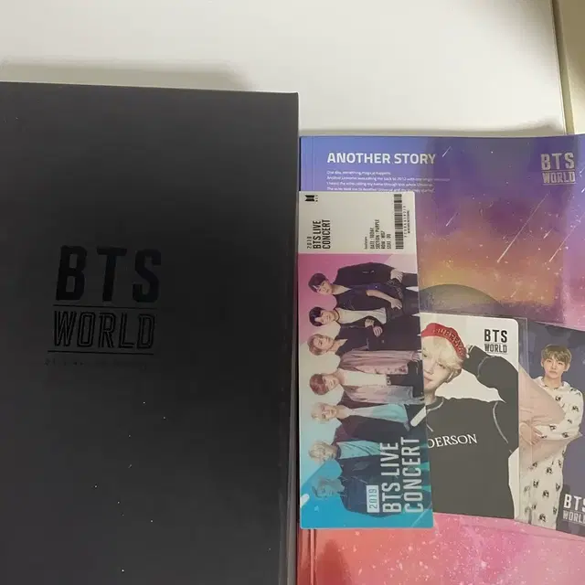 방탄 bts월드 앨범