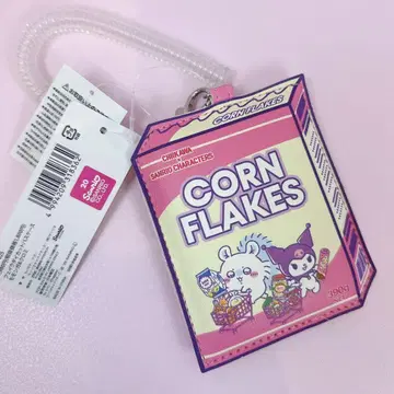 치이카와 x 산리오 캐릭터즈 패스 케이스 (모몽가 & 쿠로미)