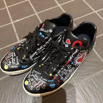 Joy & Mario 블랙 스니커즈 22.5cm