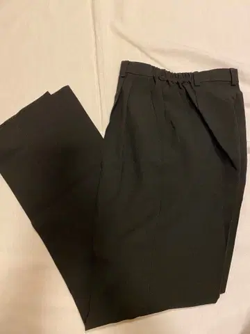 KAZEN 여성 팬츠 LL 블랙 주방 식당