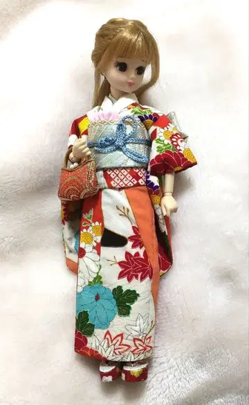 할머니의 바느질 상자 리카짱 사이즈 후리소데 세트 1