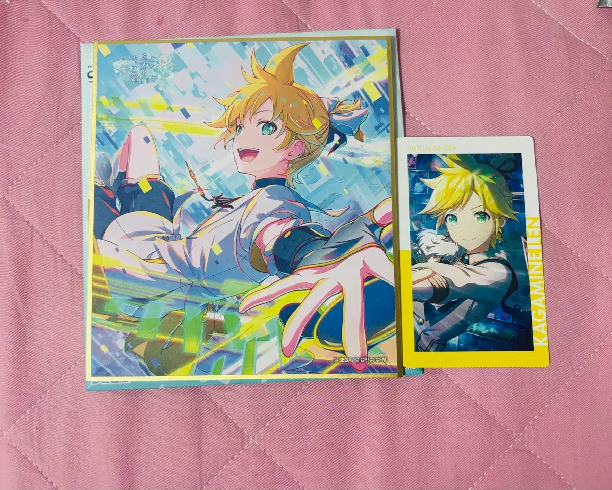 Kagamine Ren shikishi ipic bulk wts