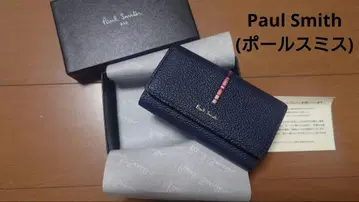 [ 미사용 새상품 ] 폴스미스 키케이스 네이비 박스 포함