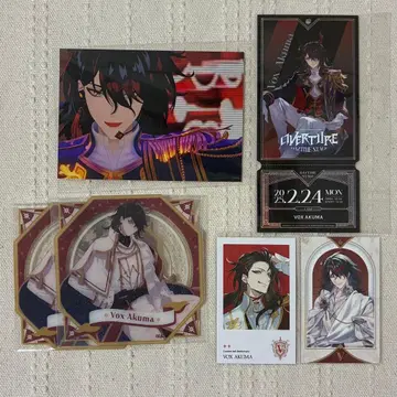 Overture Vox 티켓풍 카드 공연 사진 폴라로이드풍 카드