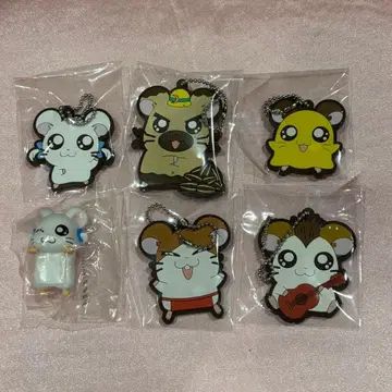 꼬마햄찌 제일복권 H상 K상 러버참 미니피규어 세트