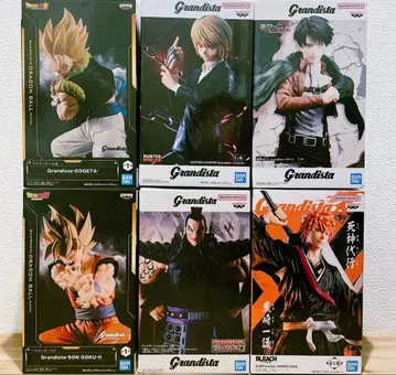 손오공 오지터 이치고 왕기 장군 크라피카 리바이 병장 피규어 세트