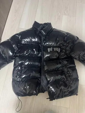 godsavage 블랙 다운 자켓