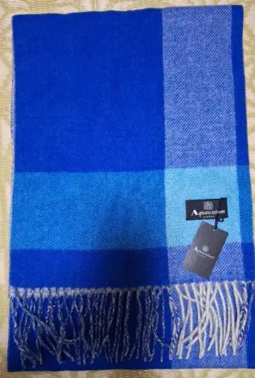 아쿠아 스큐텀 캐시미어 100% 머플러