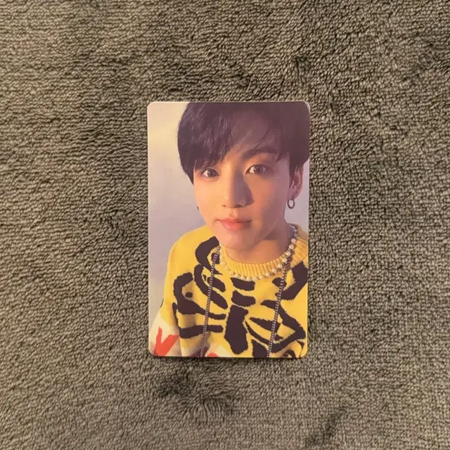 방탄 정국 포카 페르소나