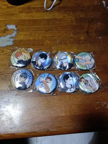 하이큐 캔뱃지 세트