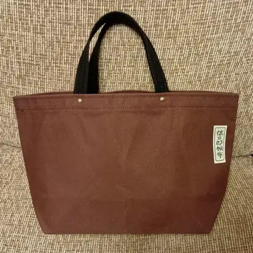 신잔로 캔버스 보트형 토트백