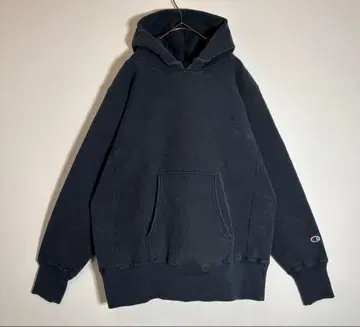 Champion 리버스 위브 복각 빨간색 택 USA제 속기모 후드티