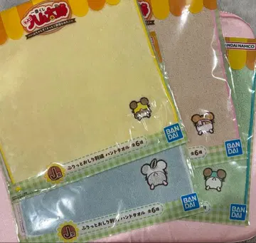 꼬마 햄토리 제일복권 J상 핸드 타월 4장 세트