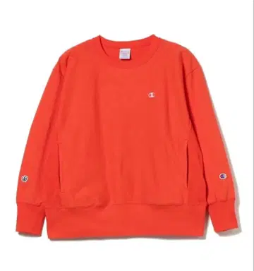 Champion x BEAMS BOY 별주 리버스 위브 크루 티셔츠