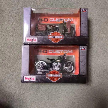 Maisto HARLEY-DAVIDSON 2개 세트!