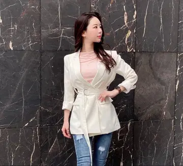 테일러드 자켓 qung