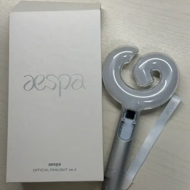 에스파 응원봉 ver.2 스봉이 카리나 지젤 윈터 닝닝 포카