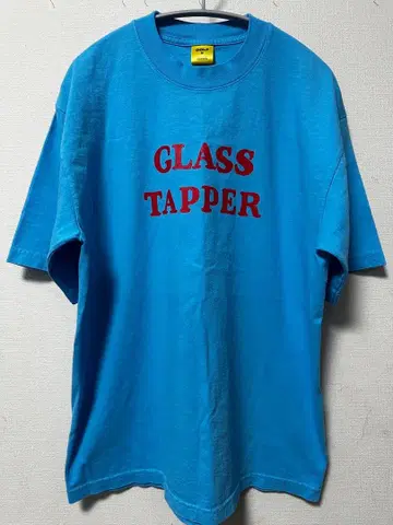타일러 더 크리에이터 GLASS TAPPER 티셔츠 파랑 M 사이즈