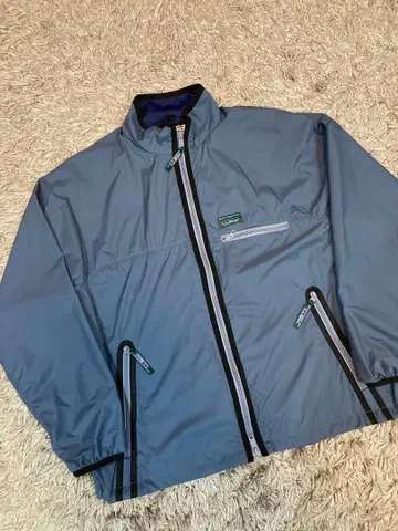 [ 새상품 ] L.L.Bean 나일론 자켓 size L 블루 계열