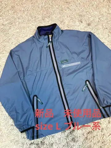 [ 새상품 ] L.L.Bean 나일론 자켓 size L 블루 계열