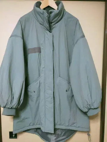 JEANASIS 지나시스 소데2WAY M-65 코트 그레이쉬 블루