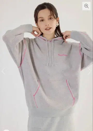 [ RODEO CROWNS ] 후드 부착 니트 후드티 새상품