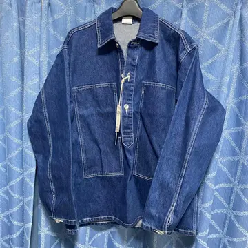 HOUSTON CONE DENIM ARMY PULLOVER SHIRT