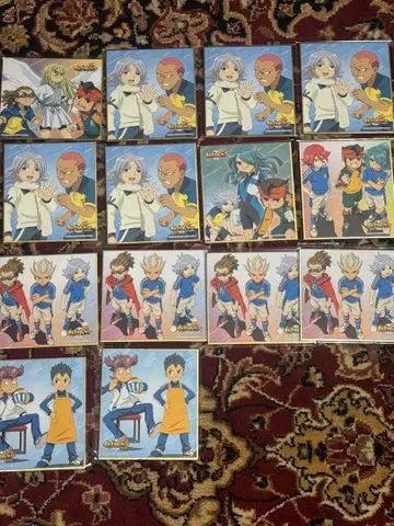 제비뽑기당 이나즈마 일레븐 색지 세트