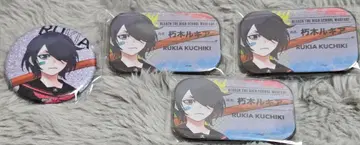 BLEACH 캔뱃지 쿠키키 루키아