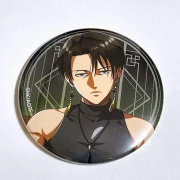 [12월 21일까지] 진격의 거인 리바이 한정판 캔뱃지 츠리비레 진격반점