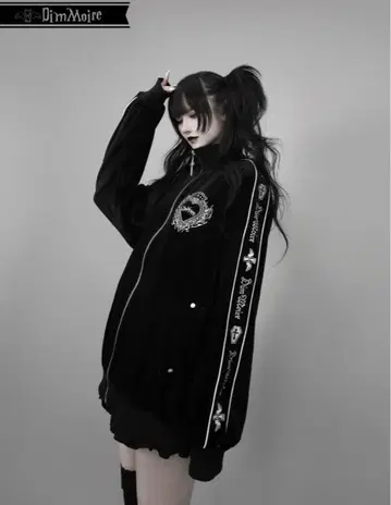 [ DimMoire ] 벨로아 저지 상의 Black XL