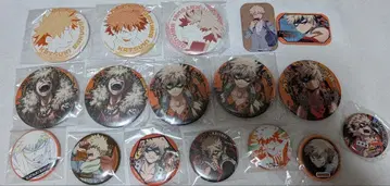 히로아카 바쿠고 카츠키 캔 배지 세트