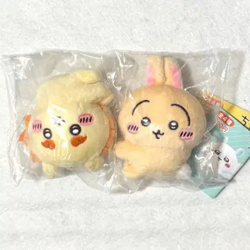 치이카와 (먼작귀) 클립 마스코트 토끼 시사 2개 세트