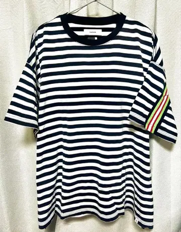 [ 새상품급 ] FACETASM BIGT셔츠 보더 반팔 5