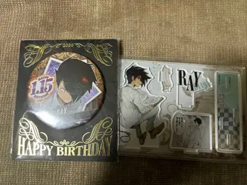 약속의 네버랜드 레이 벌스데이 2020 디오라마 피규어 캔뱃지