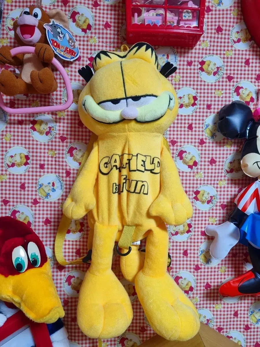 Garfield doll backpack bag