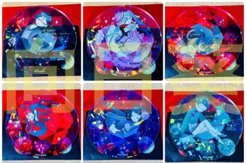 흑집사 Black Label 보석 아크릴 코스터 vol.2 전6종 세트